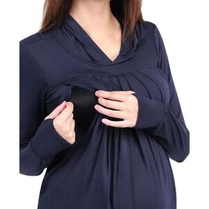 Savi Mom Charcoal Nursing Top